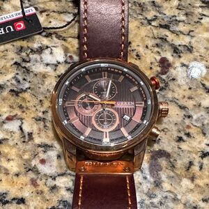 Curren Rose-Gold Men's Watch
